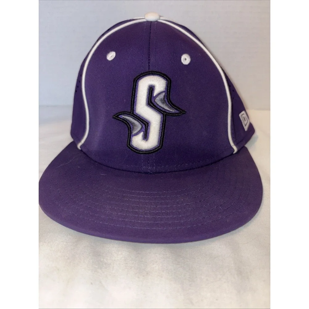 Seattle Kraken NHL‎ Hockey Baseball Hat, Purple White Size M-L A – Flex